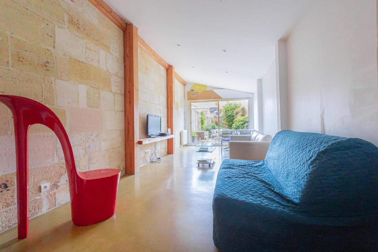 ボルドー Maison Spacieuse Avec Jardin Et Garageヴィラ エクステリア 写真